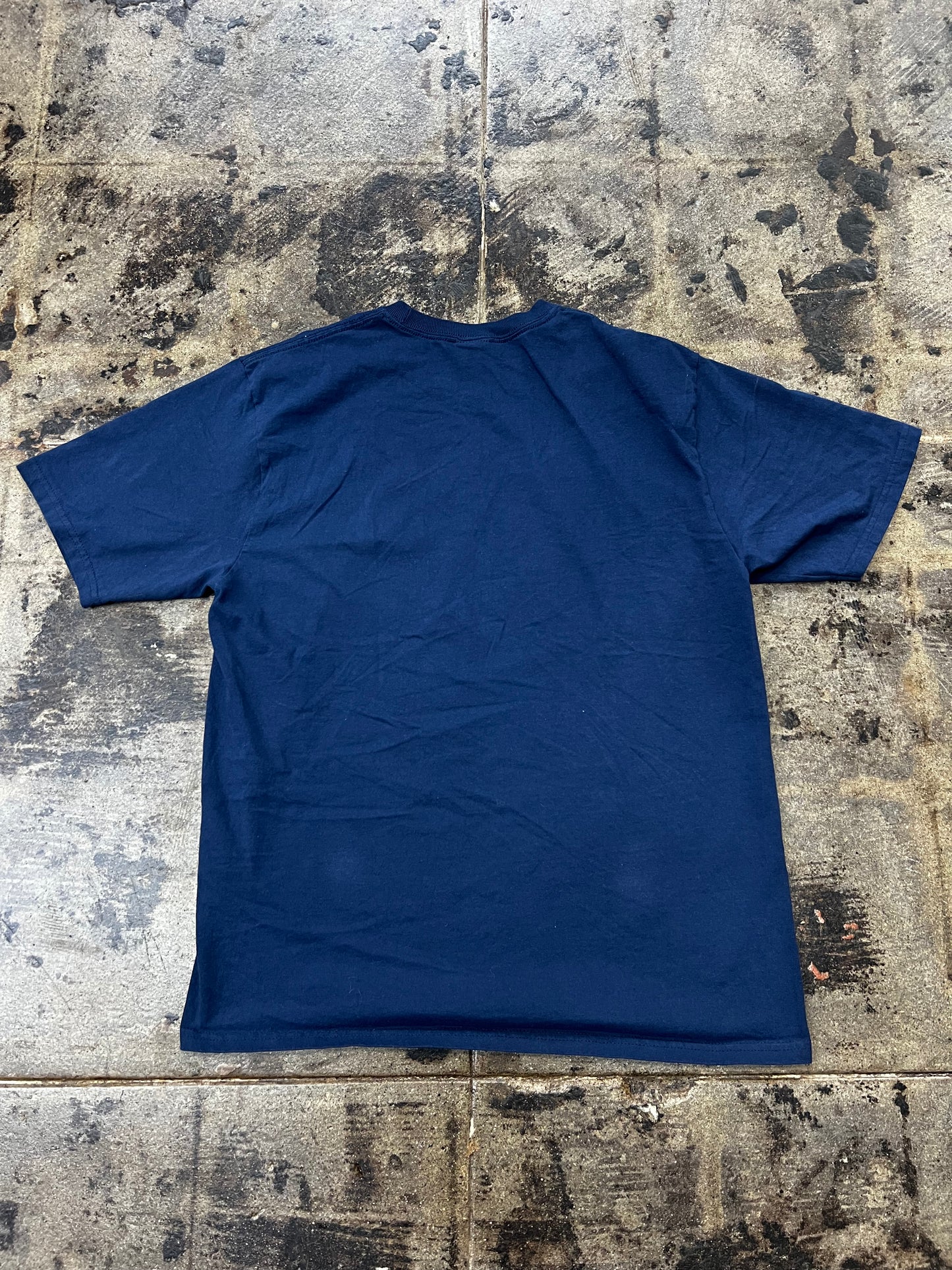 STUSSY S BLAZE NAVY TEE