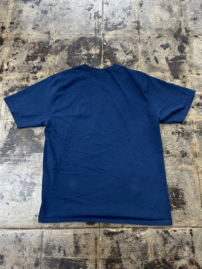STUSSY S BLAZE NAVY TEE