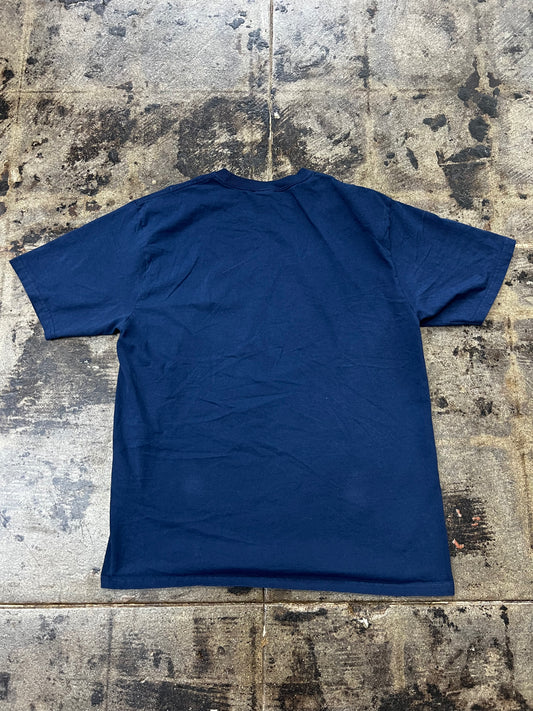 STUSSY S BLAZE NAVY TEE