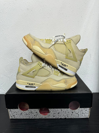 JORDAN 4 OFF WHITE SAIL (USED)