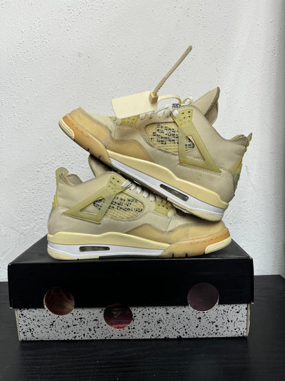 JORDAN 4 OFF WHITE SAIL (USED)