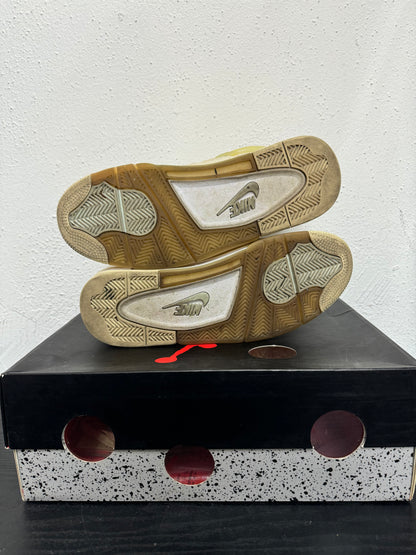 JORDAN 4 OFF WHITE SAIL (USED)