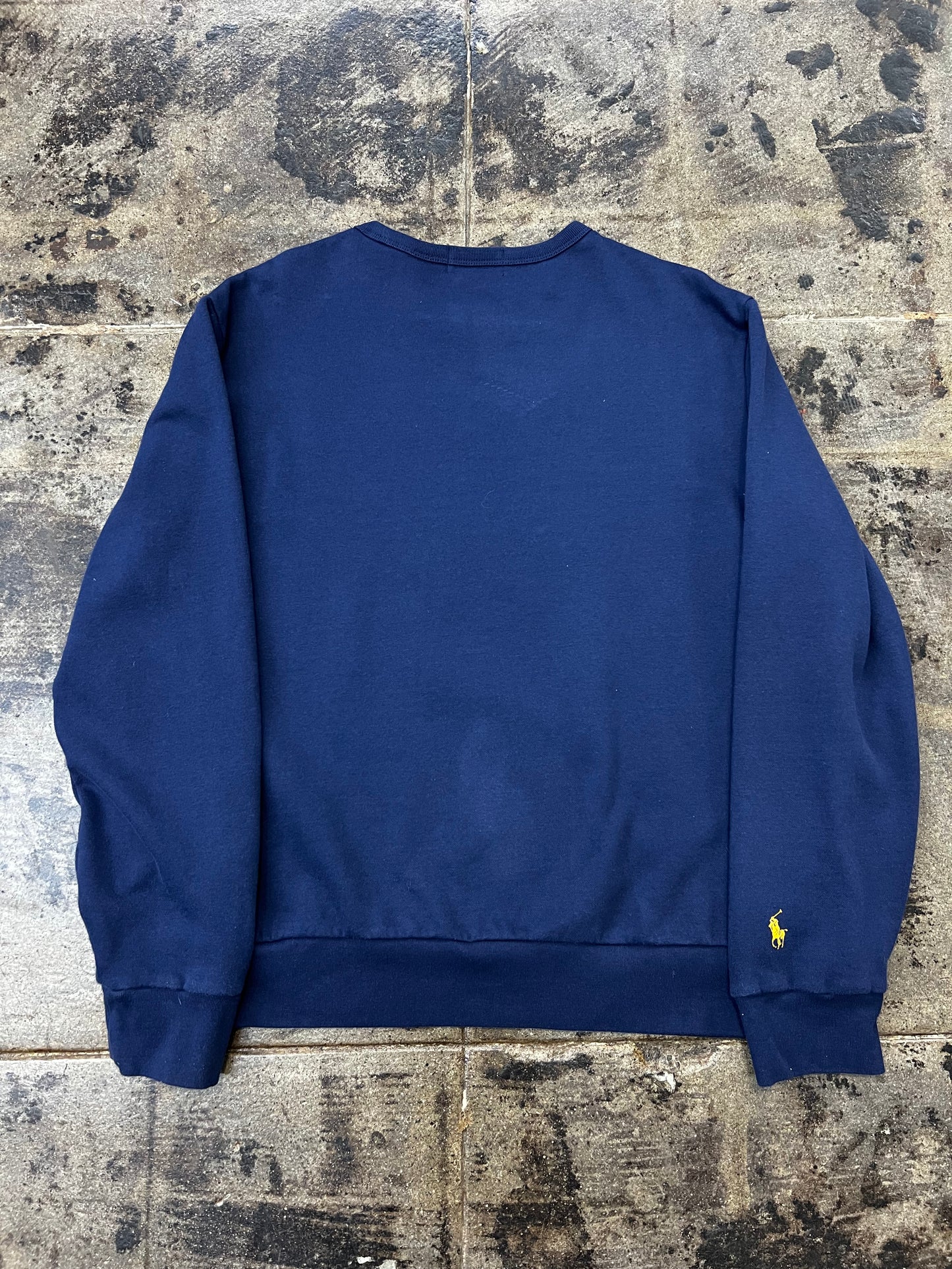 POLO RALPH LAUREN NAVY CREWNECK