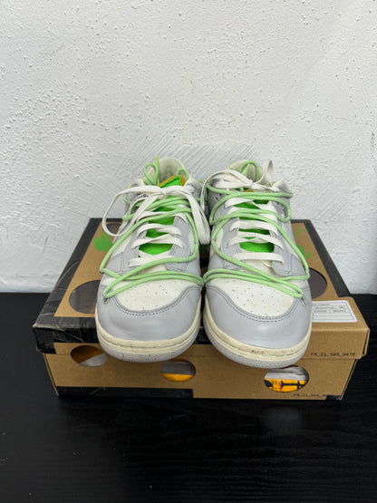 DUNK LOW OFF WHITE LOT 7 (USED)