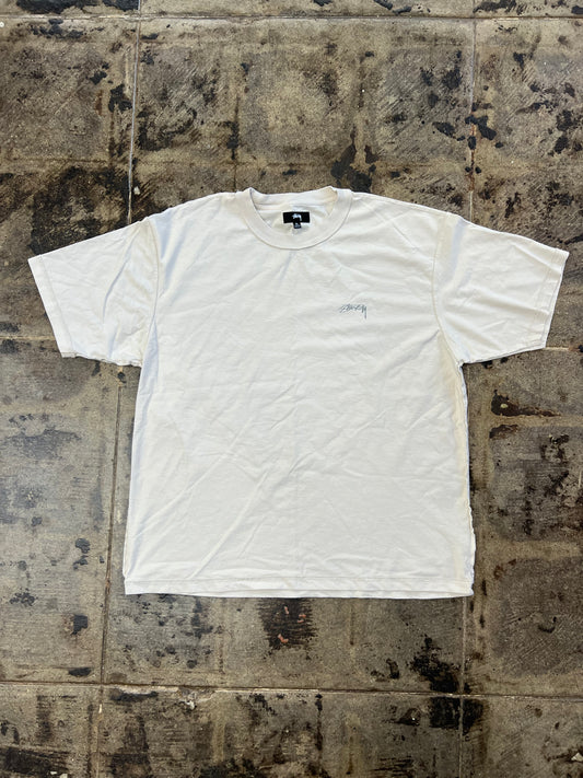 TAN STUSSY TEE