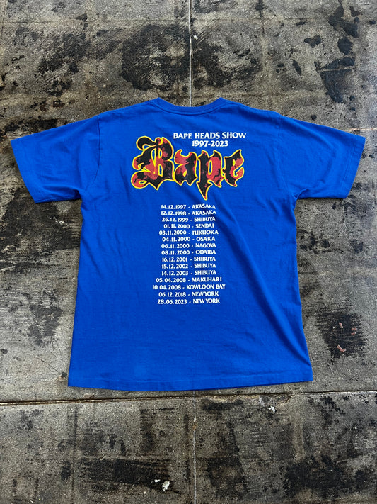 BAPE BOOMBOX BLUE TEE