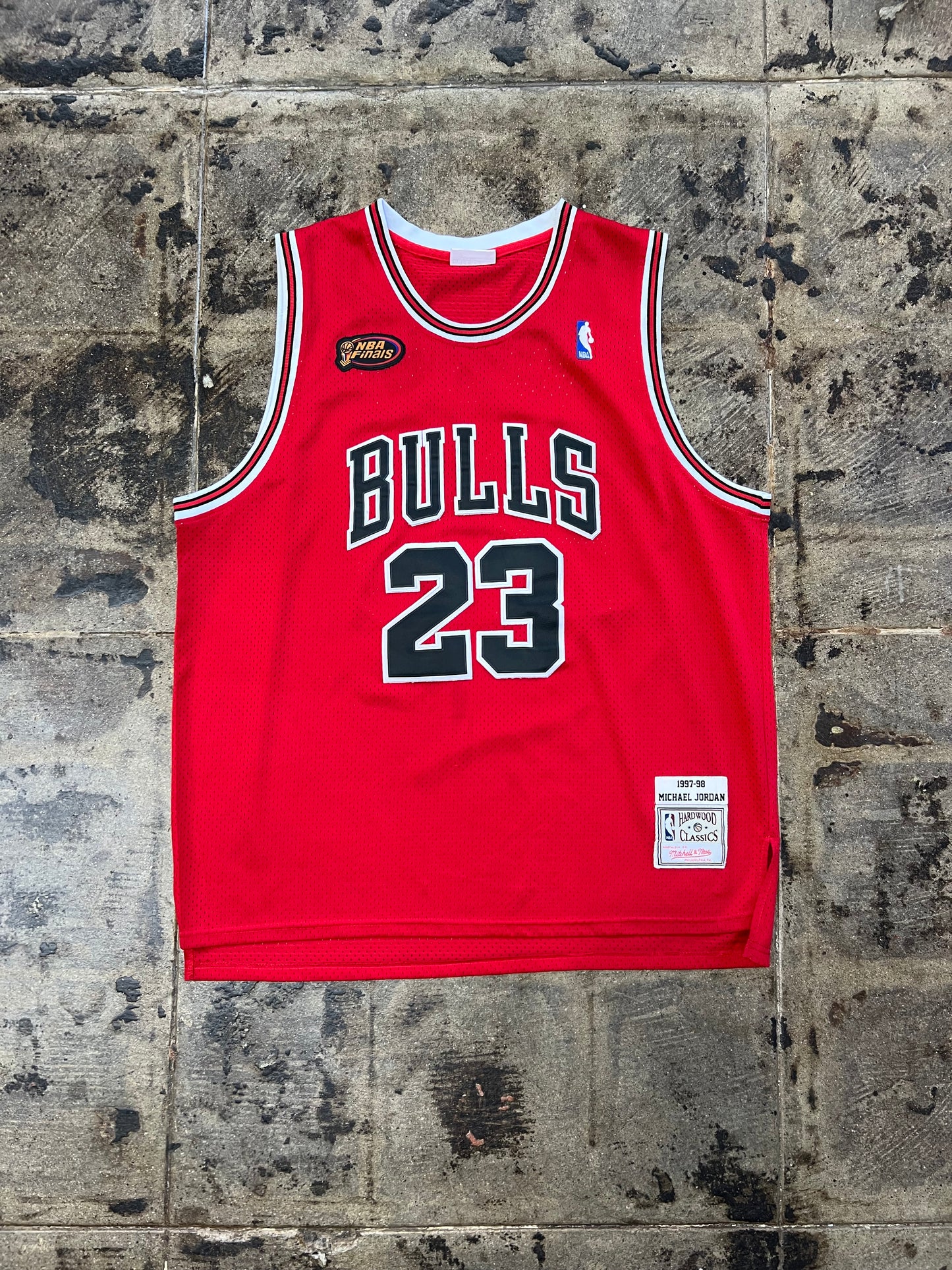 NBA CHICAGO BULLS NBA FINALS JORDAN JERSEY