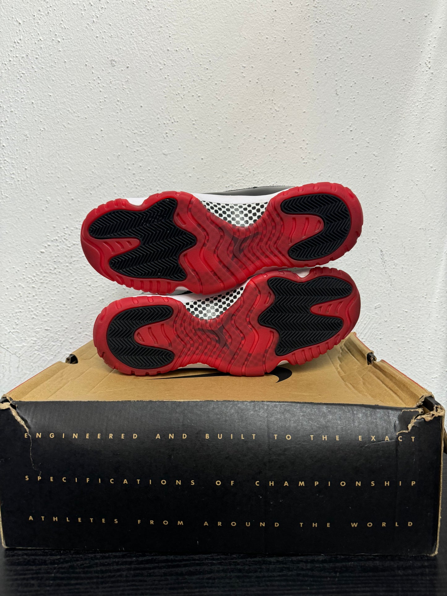 JORDAN 11 PLAYOFF BRED (USED)