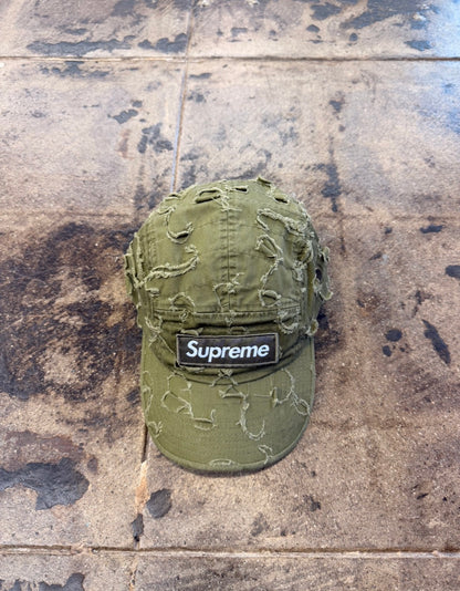 SUPREME GRIFFIN CAMP LIGHT OLIVE CAP