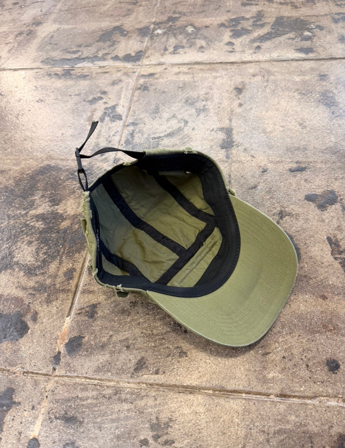 SUPREME GRIFFIN CAMP LIGHT OLIVE CAP