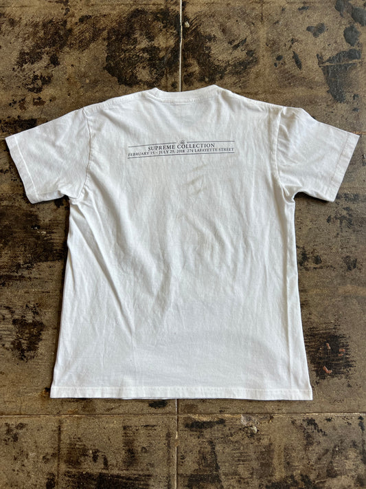 SUPREME CARDS TEE IN ASH
