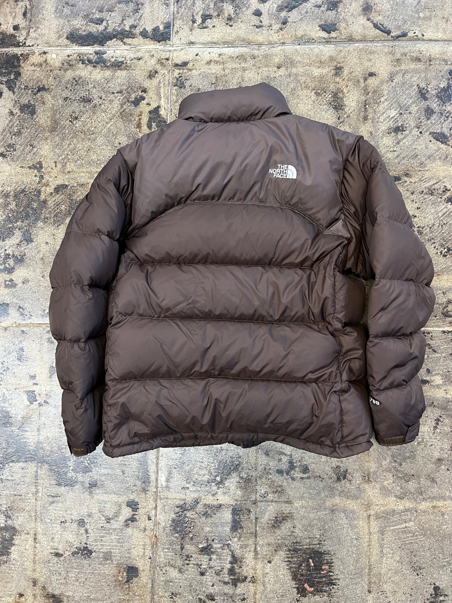 BROWN THE NORTH FACE JACKET