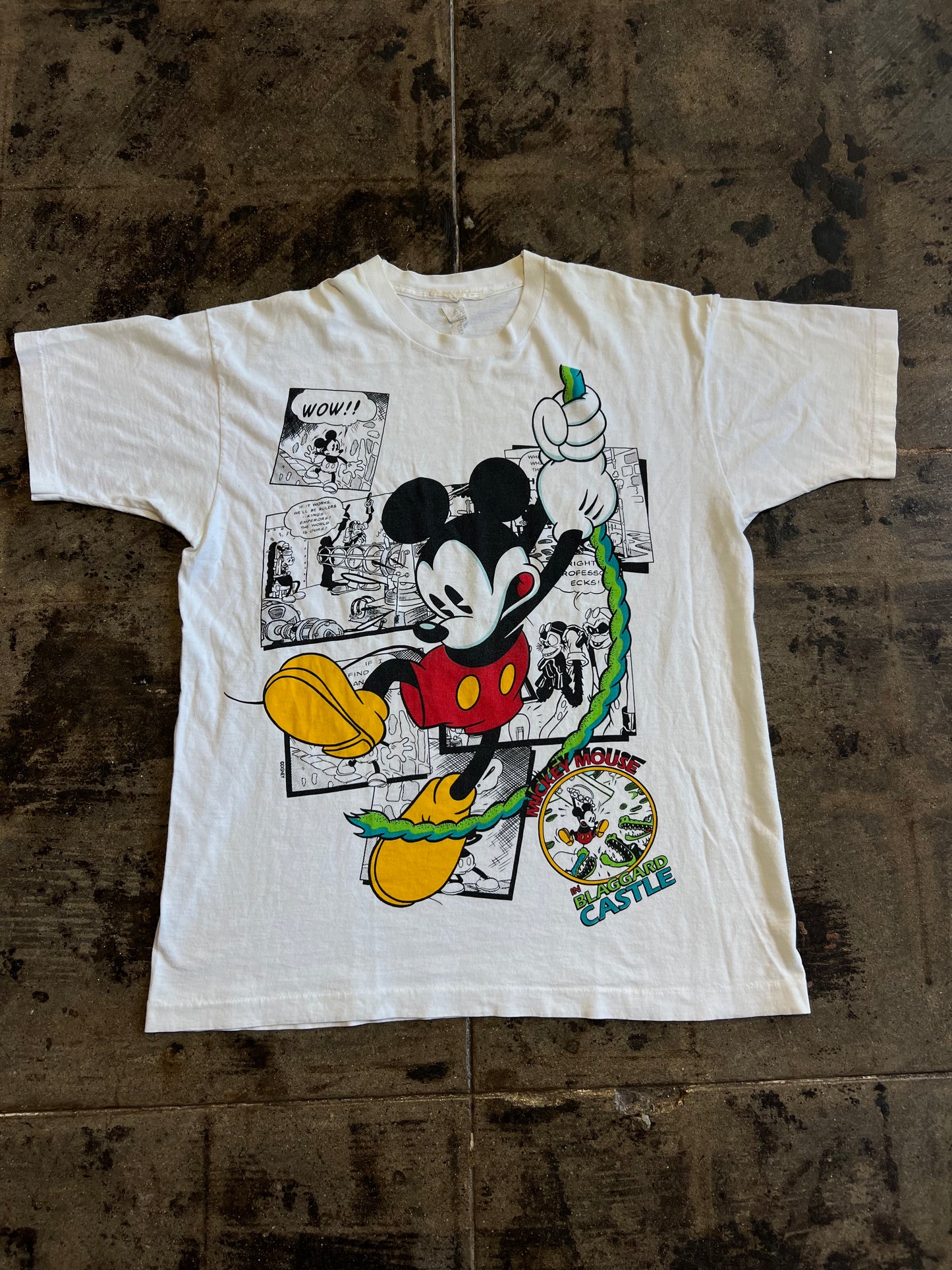 DISNEY MICKEY BLAGGARD CASTLE TEE