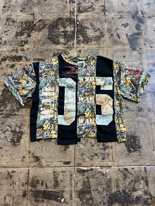 ICON CAMO CROPPED TEE