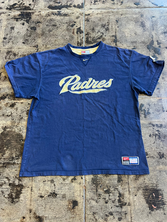 NIKE CENTER SWOOSH PADRES TEE