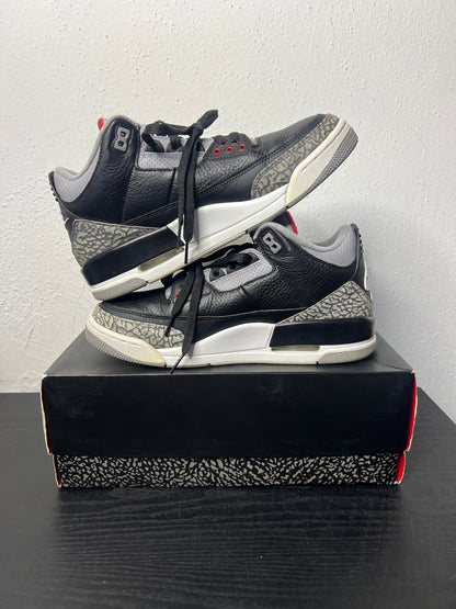 JORDAN 3 BLACK CEMENT (2018) (USED)