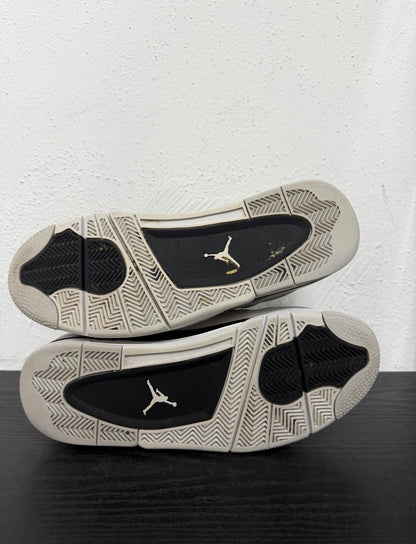 JORDAN 4 MILITARY BLACK (USED) (NB)