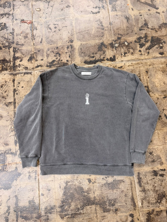 INTERSCOPE FRAGMENT GREY CREWNECK