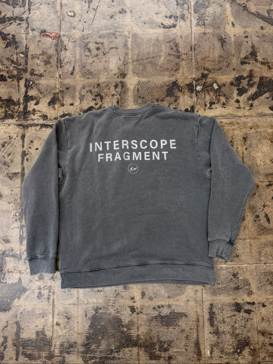 INTERSCOPE FRAGMENT GREY CREWNECK