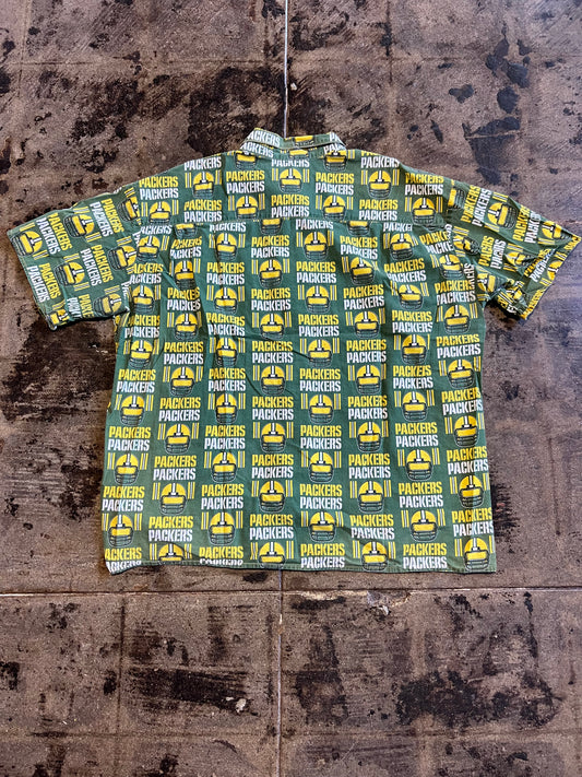 GREEN BAY PACKERS BUTTON UP