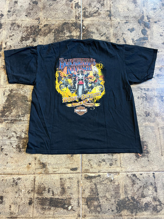 BLACK HARLEY-DAVIDSON HONDURAS TEE