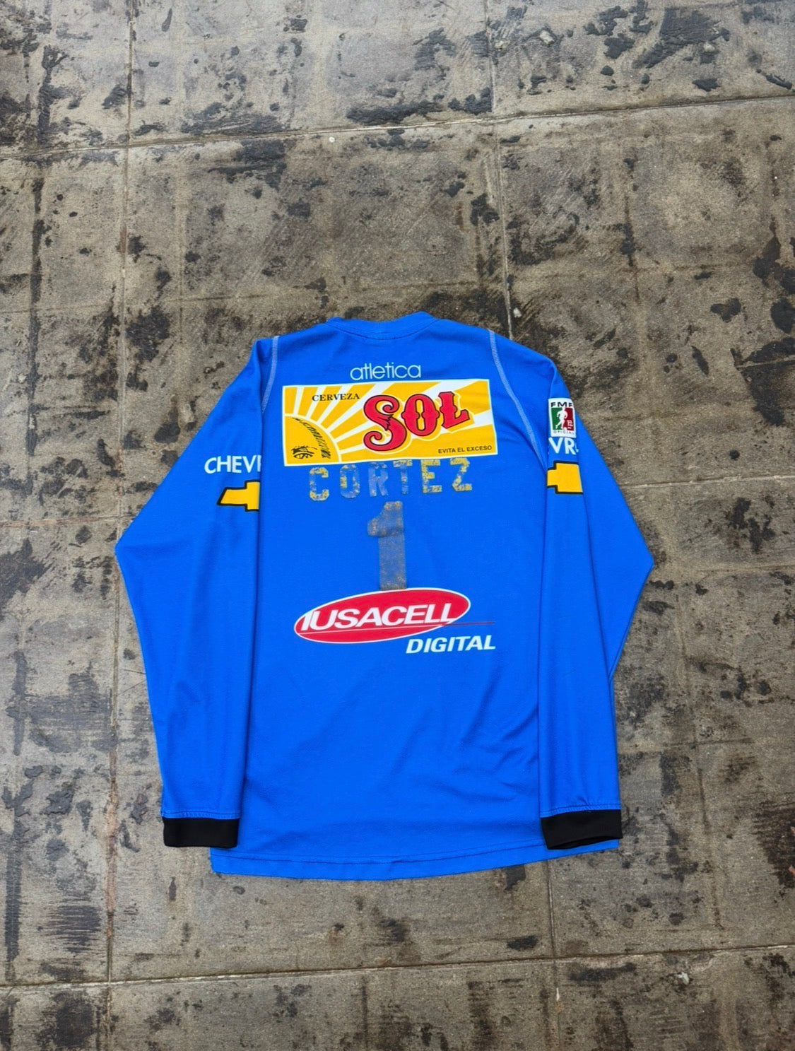 ATLETICA MONARCAS MORELIA CORTEZ #1 L/S JERSEY