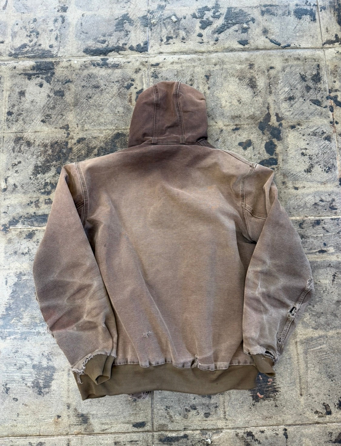 CARHARTT WORKWEAR BROWN JACKET