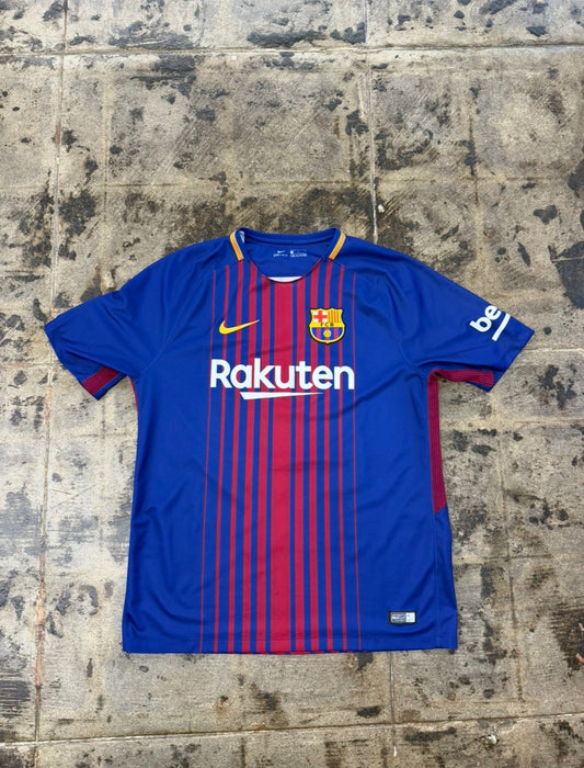 NIKE BARCELONA 17/18 MESSI #10 HOME JERSEY
