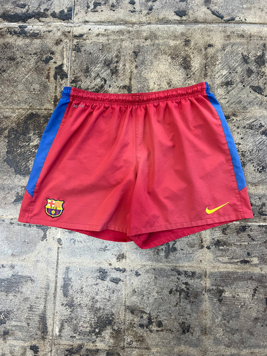 NIKE 10/11 FC BARCELONA HOME SHORTS