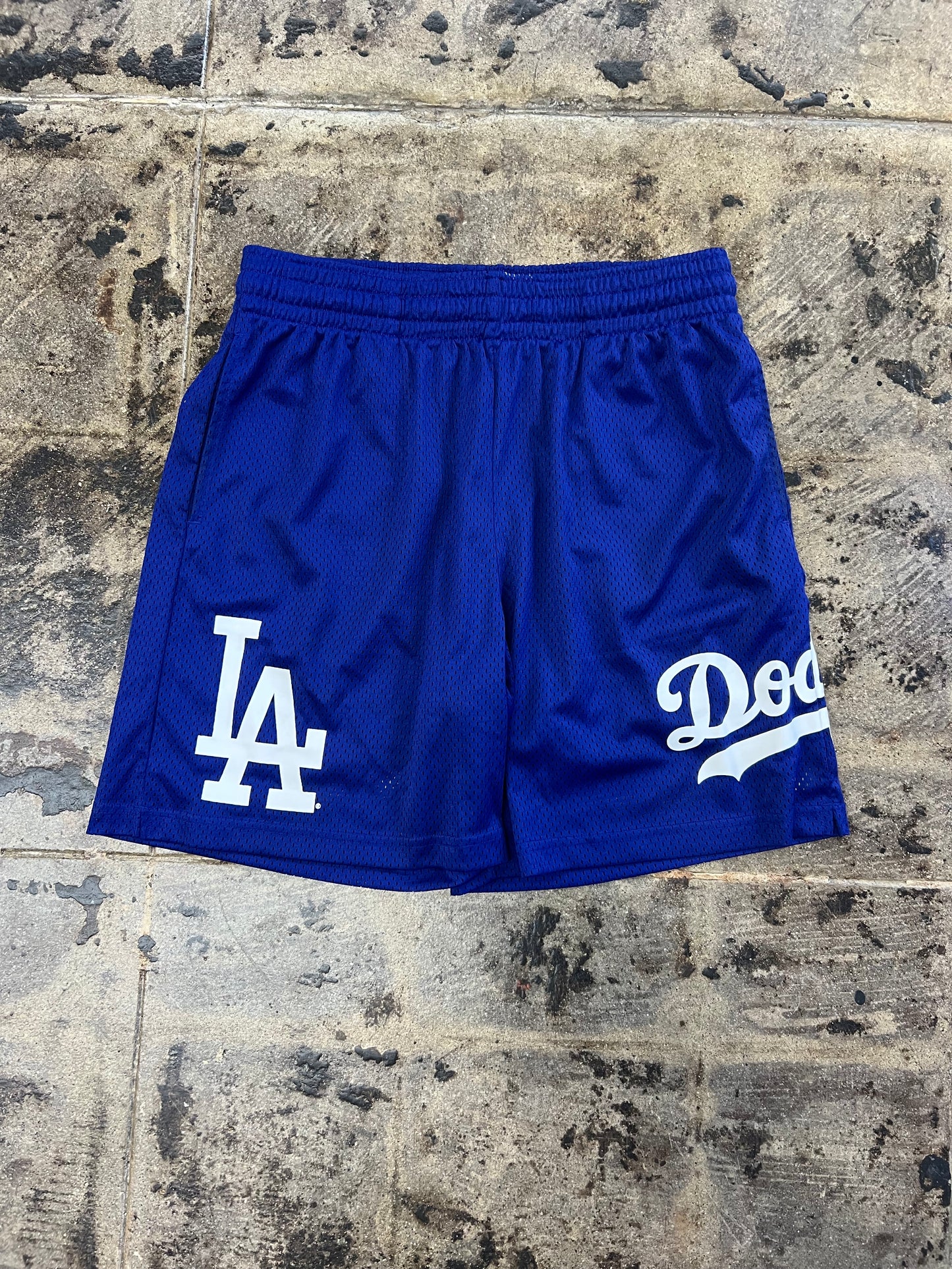 LA DODGER MESH SHORTS
