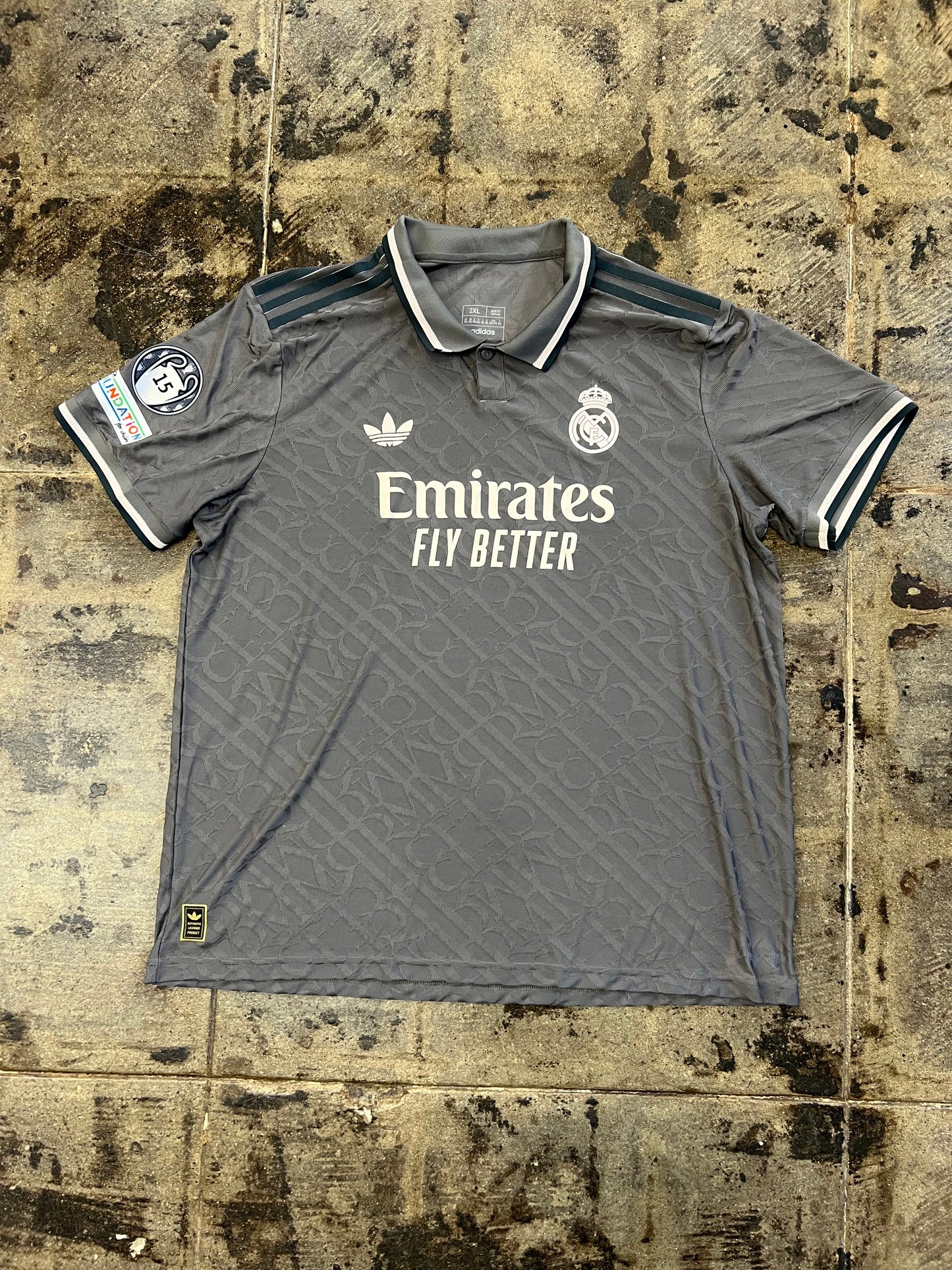 ADIDAS 24/25 REAL MADRID BELLINGHAM AUTHENTIC THIRD JERSEY