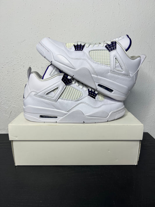 JORDAN 4 METALLIC PURPLE