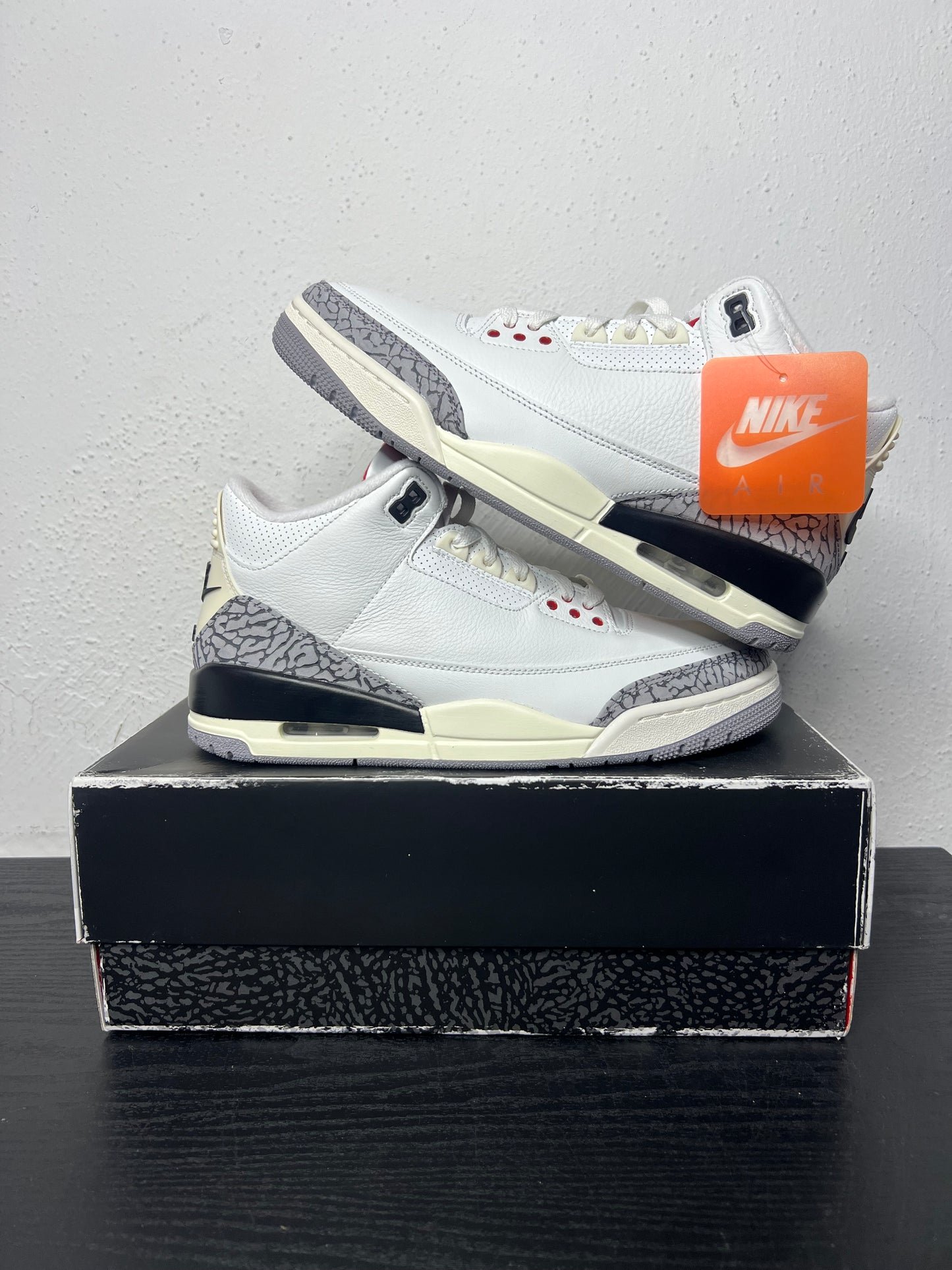 JORDAN 3 WHITE CEMENT (REIMAGINED)