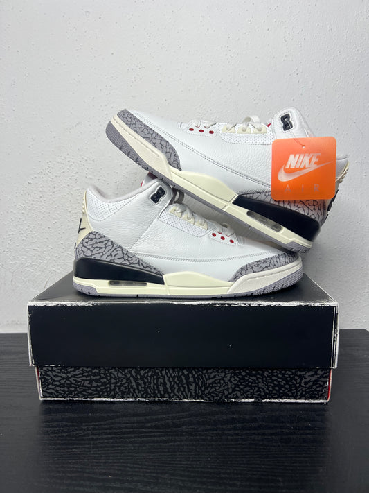 JORDAN 3 WHITE CEMENT (REIMAGINED)