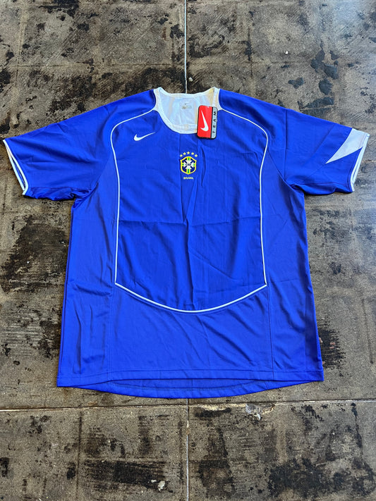 NIKE BRAZIL 2004 AWAY JERSEY