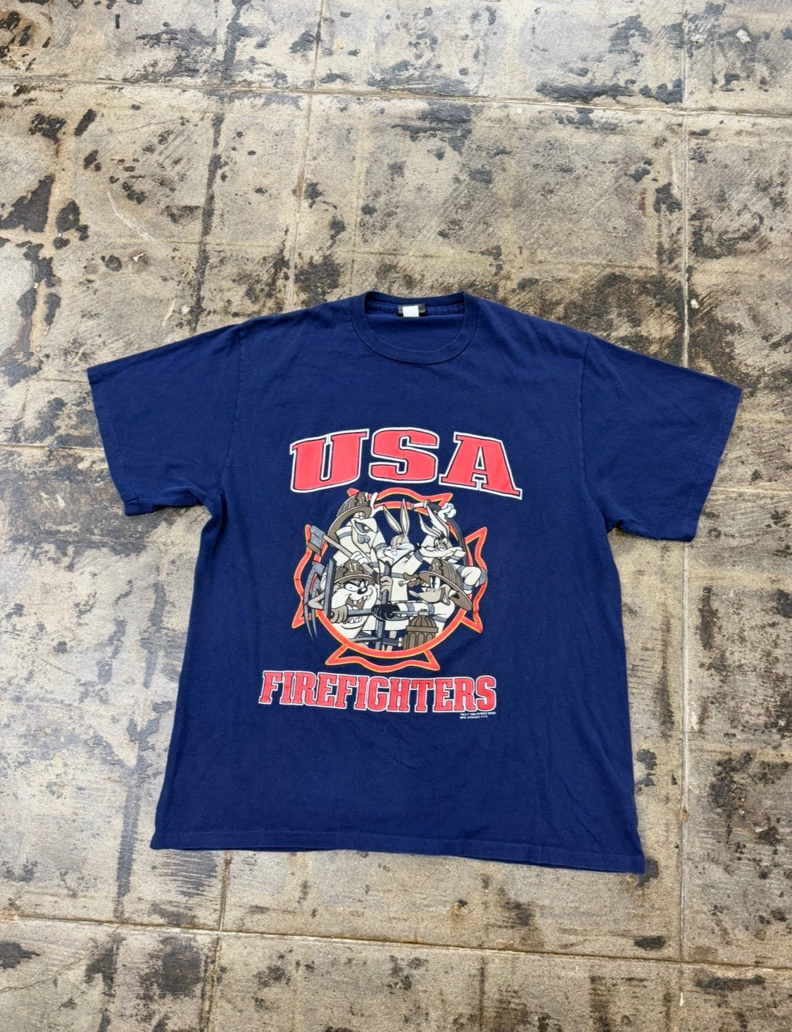 LOONEY TOONS FIREFIGHTER TEE