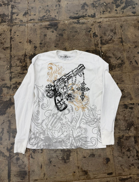 Y2K REBEL GUN/CROSS THERMAL L/S