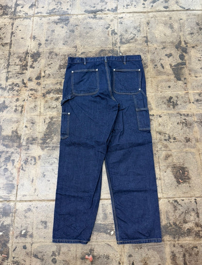 ZARA DARK BLUE DOUBLE KNEE PANTS