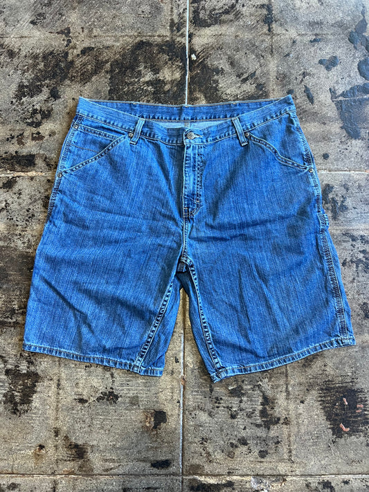 BLUE CARPENTRER JORTS