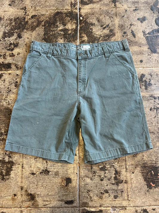 TEAL CARHARTT JORTS