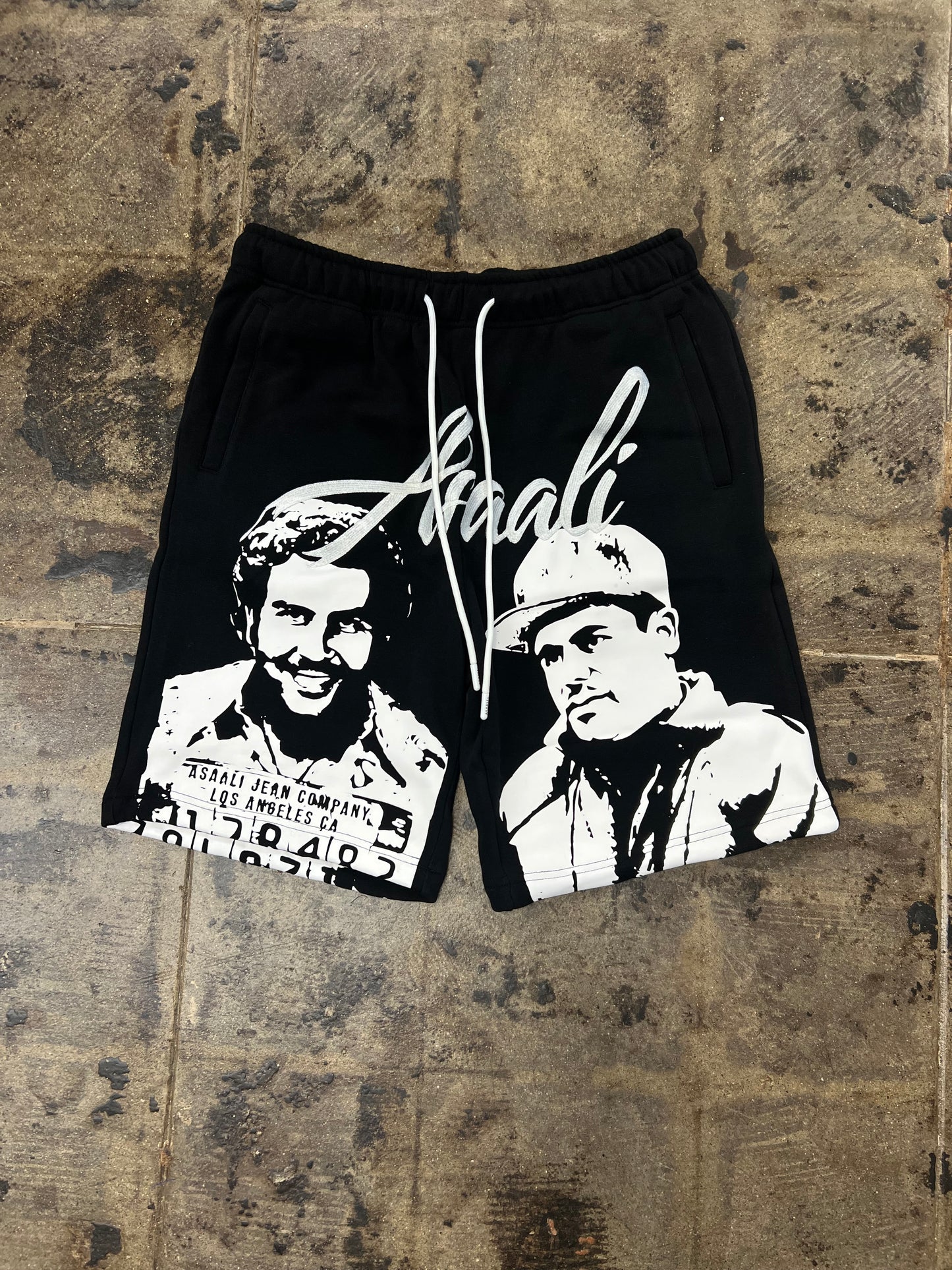 ASAALI CARTEL OREO SWEAT SHORTS
