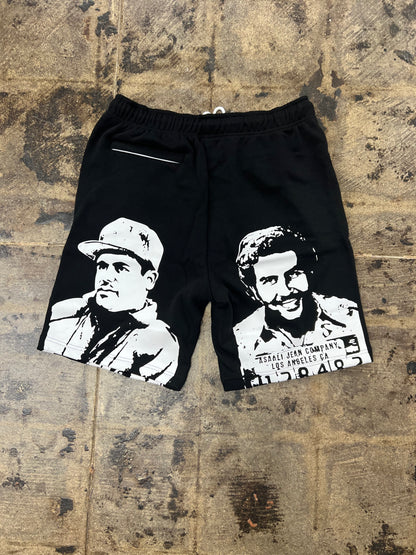 ASAALI CARTEL OREO SWEAT SHORTS