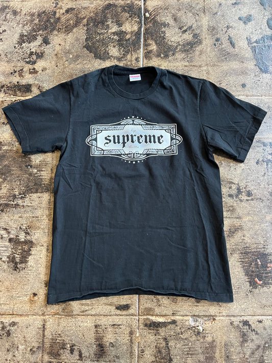 SUPREME TOP SHOTTA TEE BLACK
