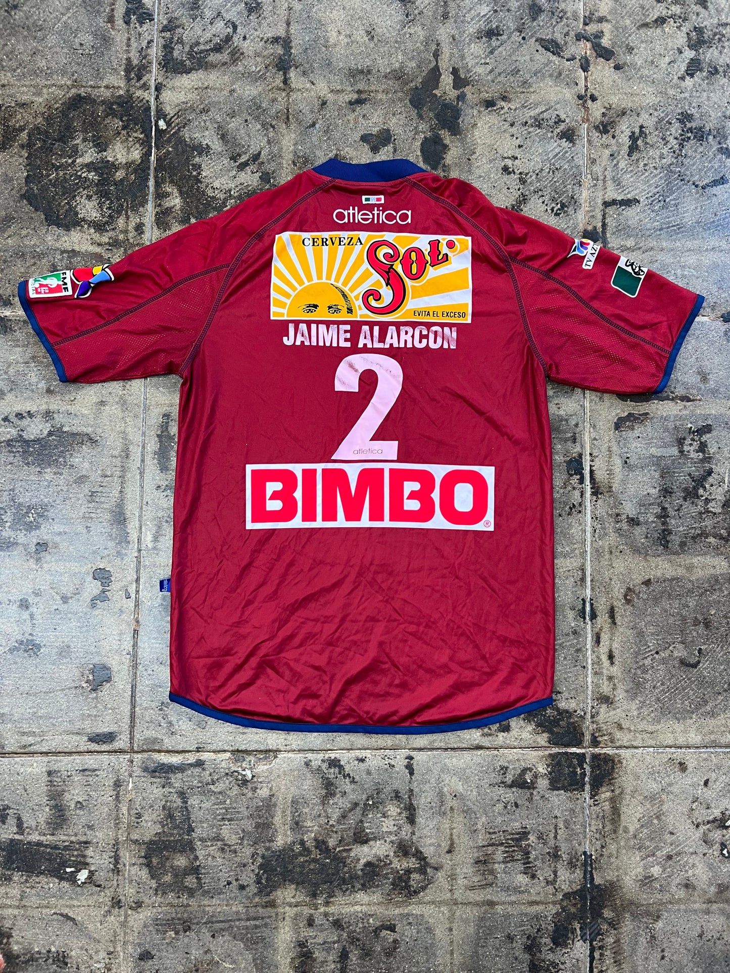 ATLETICA MONARCAS MORELIA #2 JERSEY
