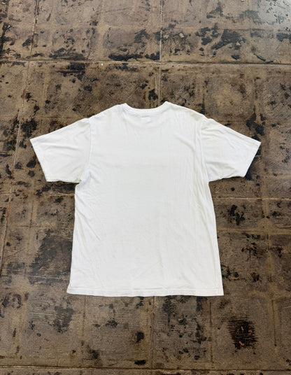SUPREME EMBOSSED BOX LOGO WHITE TEE