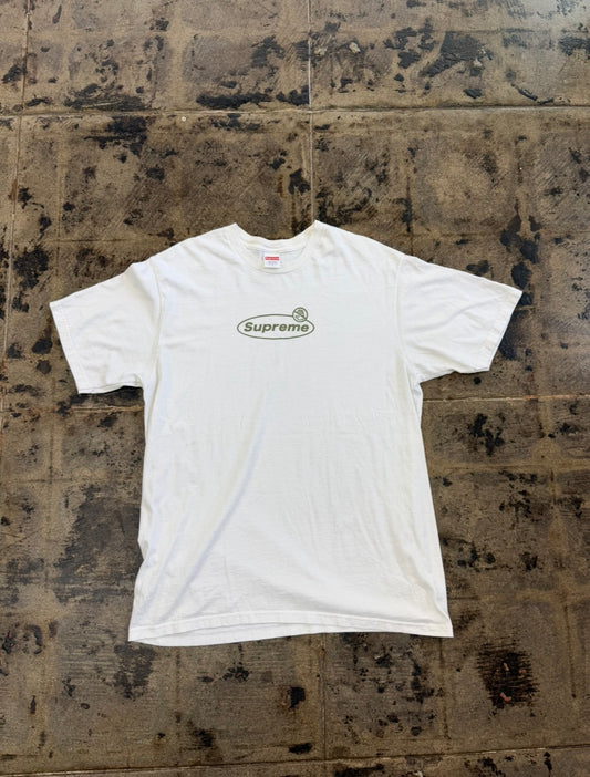 SUPREME HANDS OFF WHITE TEE