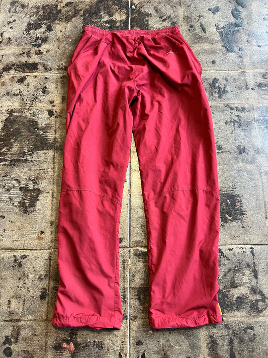 BURGUNDY  NIKE TRACK PANTS