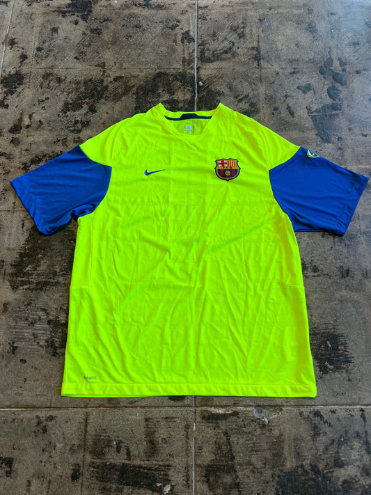 NIKE FC BARCELONA 09-10 TRAINING JERSEY