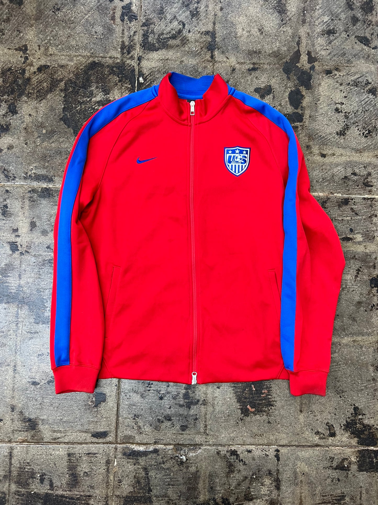 NIKE 14/15 USA TRAINING ZIPUP