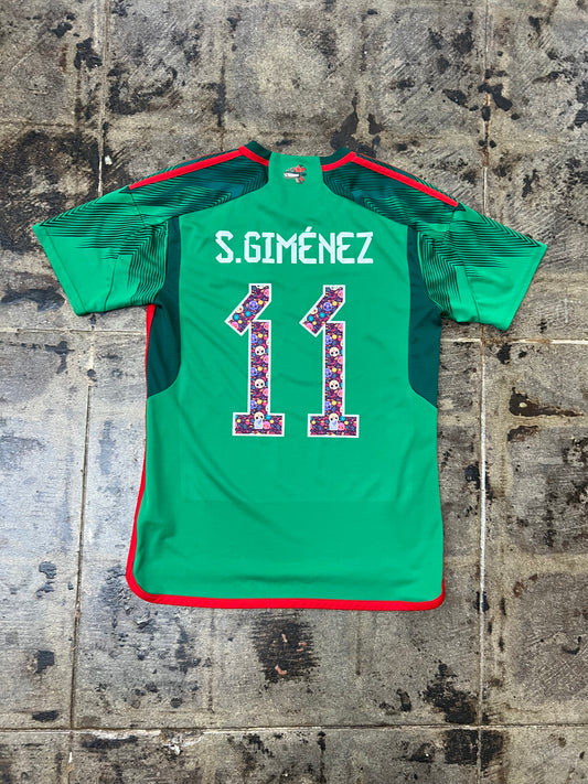 ADIDAS 22/23 MEXICO S.GIMENEZ DIA DE LOS MUERTOS HOME JERSEY